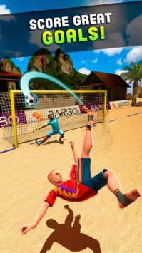 沙滩足球模拟器Shoot Goal Beach Soccer截图
