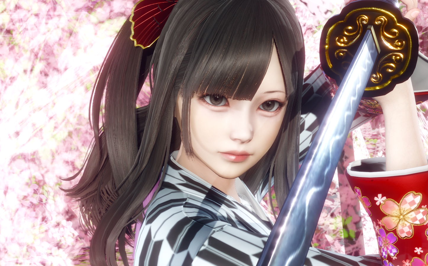 《AI少女》黑长直和服美少女MOD截图
