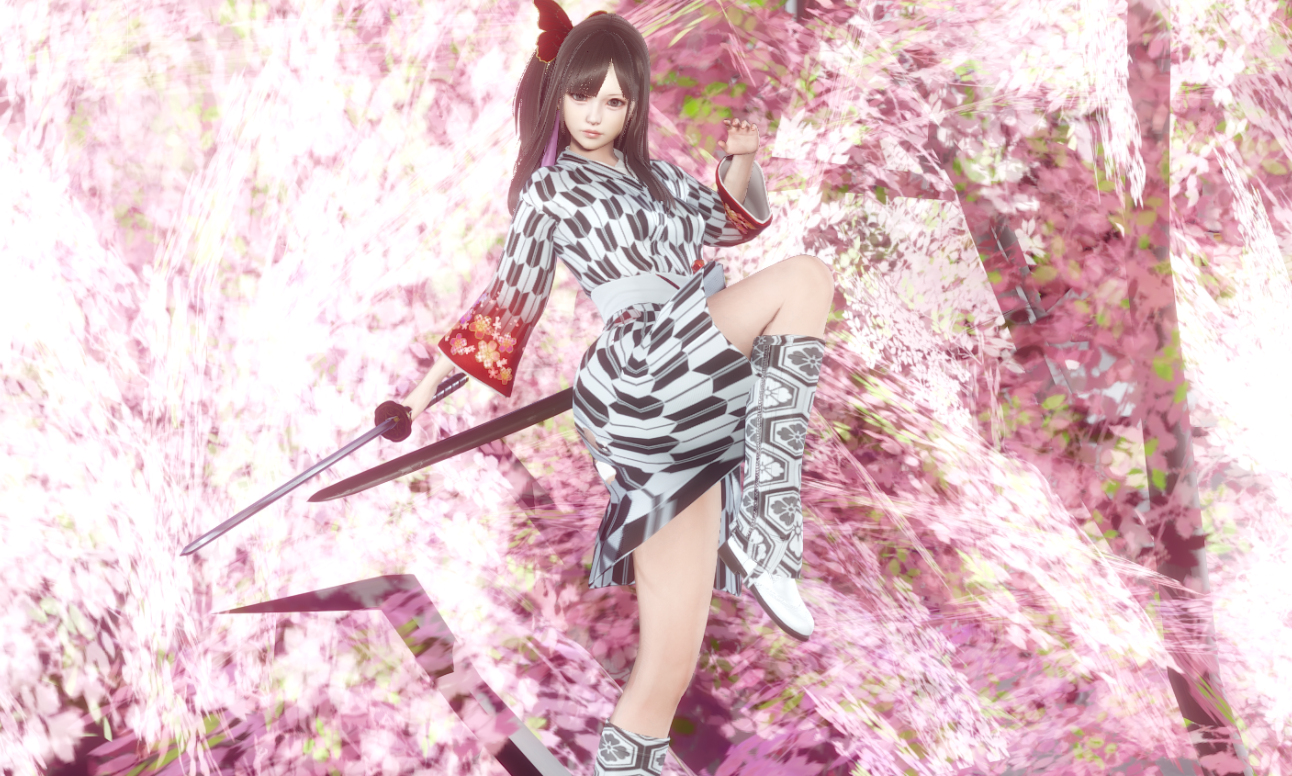 《AI少女》黑长直和服美少女MOD截图
