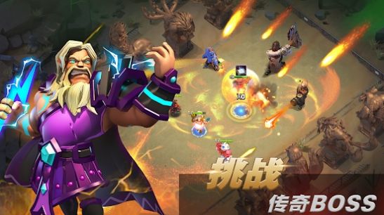 联盟冲突英雄塔防截图