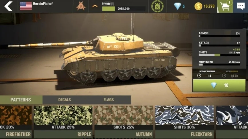 eternal tank warfare截图