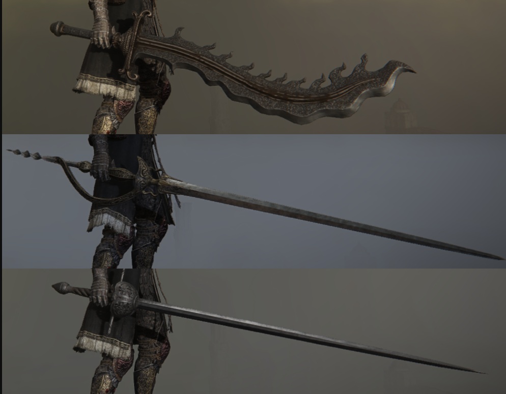 《艾尔登法环》女武神手部武器替换MOD截图