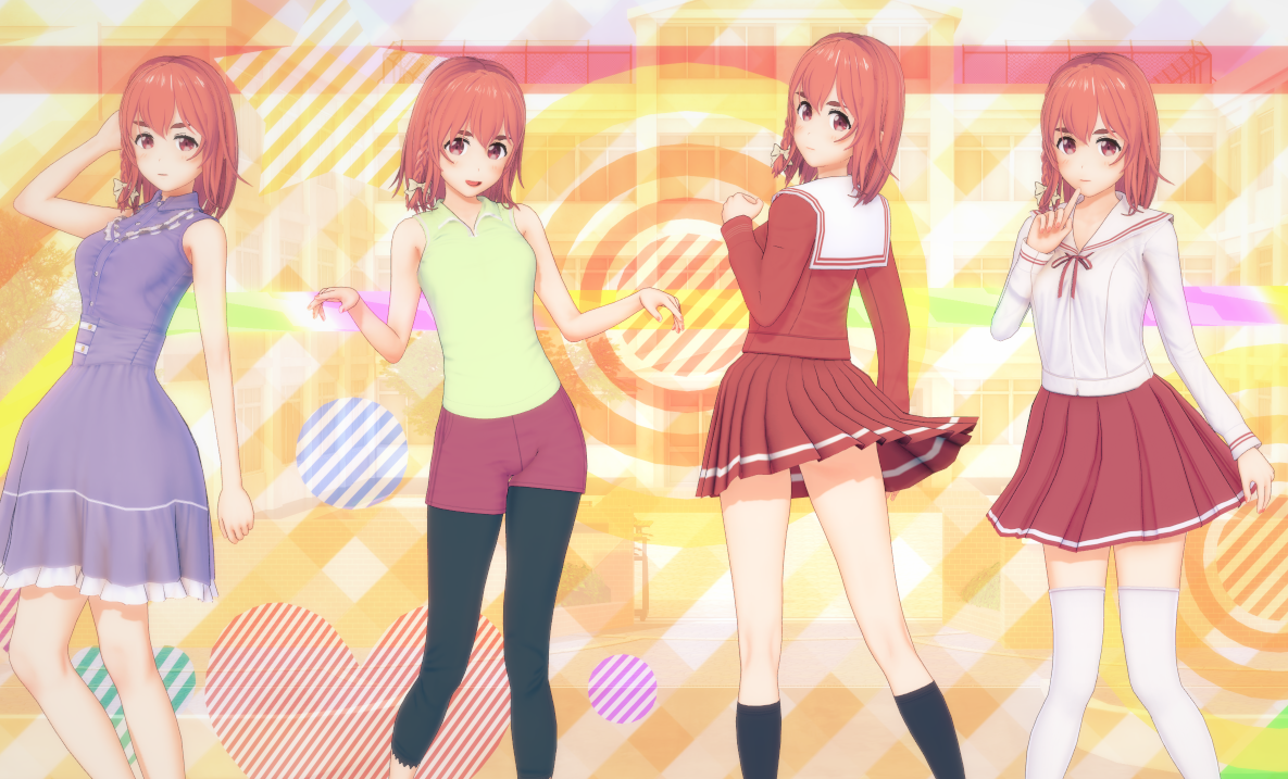 《恋活Sunshine》粉色活力小姐姐MOD截图