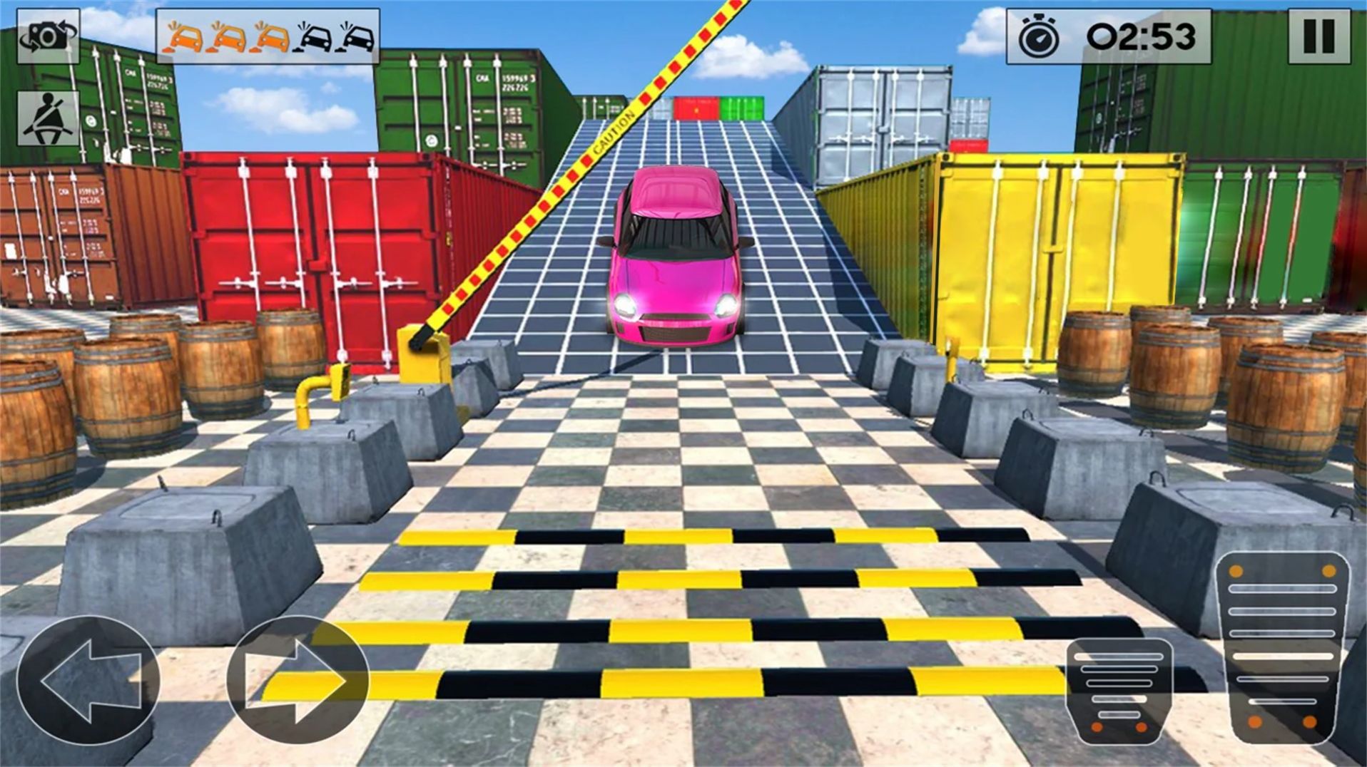 真实3D模拟停车截图