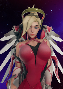 《AI少女》守望先锋红衣天使MOD截图