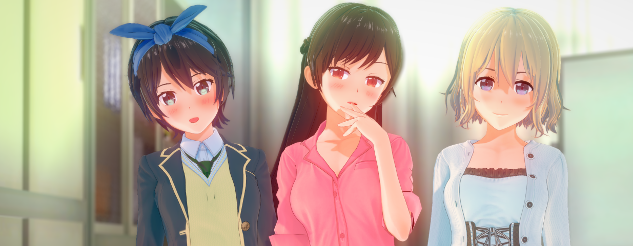 《恋活Sunshine》短发元气蓝色发带美少女MOD截图