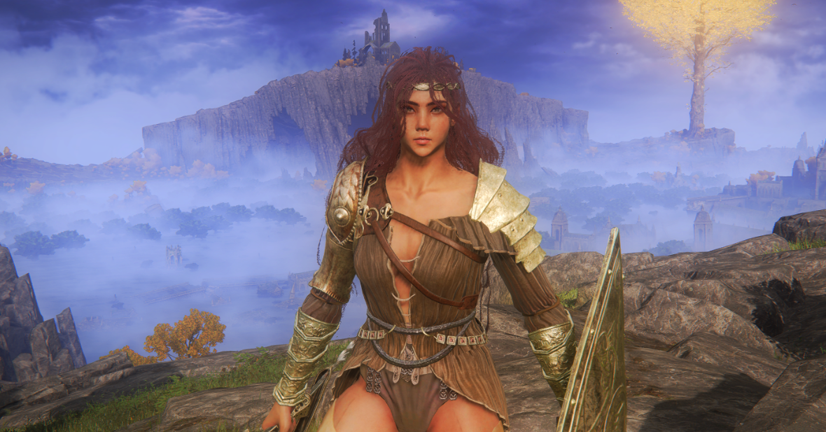《艾尔登法环》15号发型变为女武神长发MOD截图