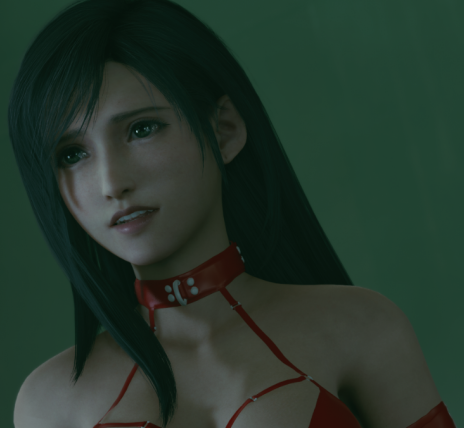 《最终幻想7:重制版》蒂法清纯红色爱恋衣MOD截图