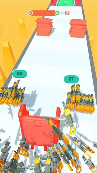 抖音分枪射击截图