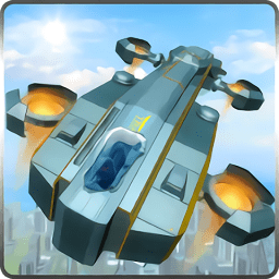 未来飞行器Tourist Futuristic Flying Car