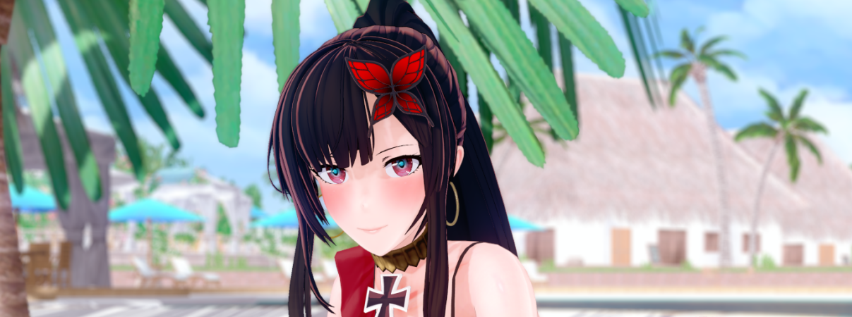 《恋活Sunshine》黑发日系和服女巫MOD截图