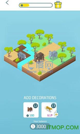 彩色土地按编号建造截图