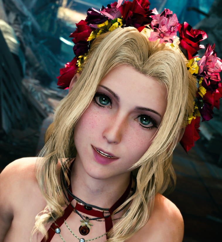《最终幻想7:重制版》爱丽丝娇小女王撕裂装MOD截图