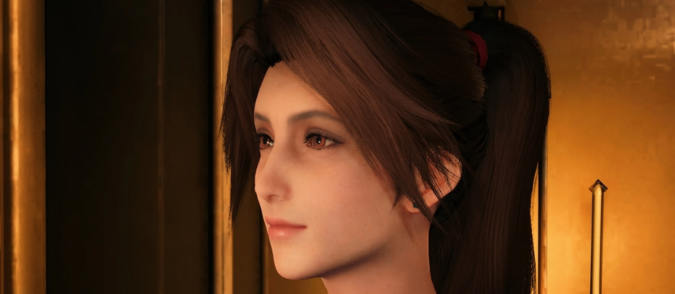 《最终幻想7:重制版》杰西不戴头带绝美4K材质完美形态MOD截图