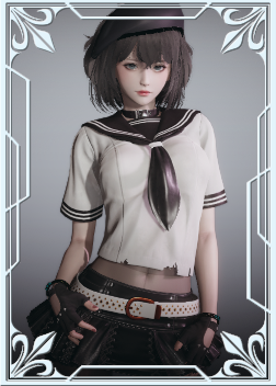《AI少女》火辣身材黑丝水手服女高中生MOD截图