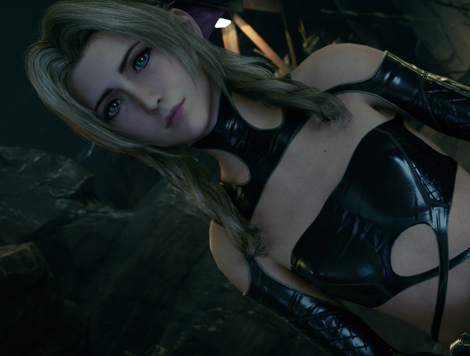 《最终幻想7：重制版》爱丽丝娇小女王红色高跟鞋MOD截图