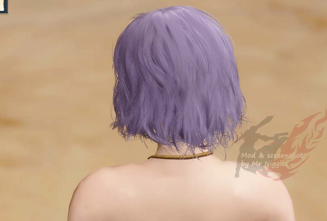 《怪物猎人：崛起》艾尔登法环女性发型MOD截图