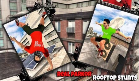 自由式跑酷3DFreestyle parkour 3d Fast Run截图