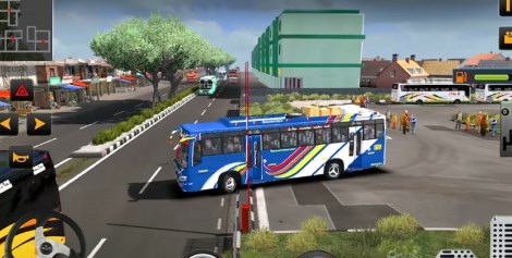 欧洲高速公路真正的公共汽车3d截图