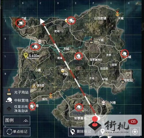 《和平精英》赏月打卡位置介绍