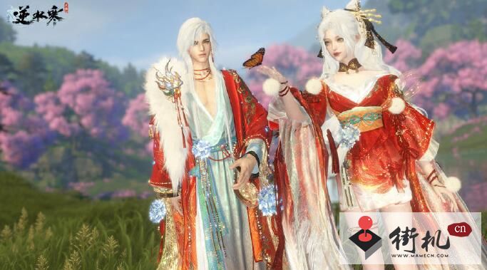 《逆水寒手游》谪仙雷吟系列皮肤分享