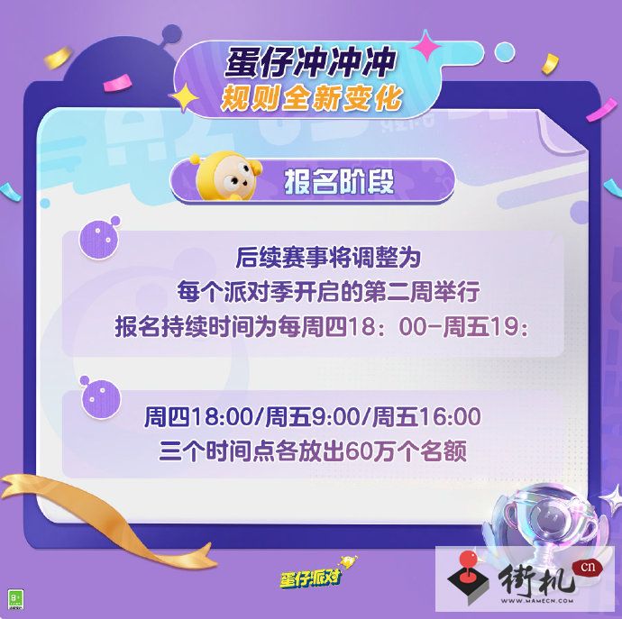 《蛋仔派对》蛋仔冲冲冲新规则介绍