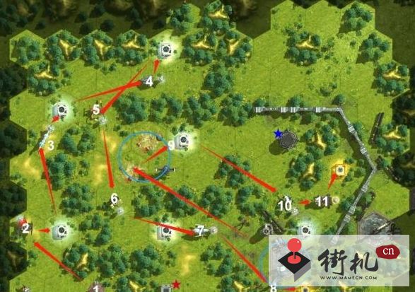 星际52区迷宫第一关攻略