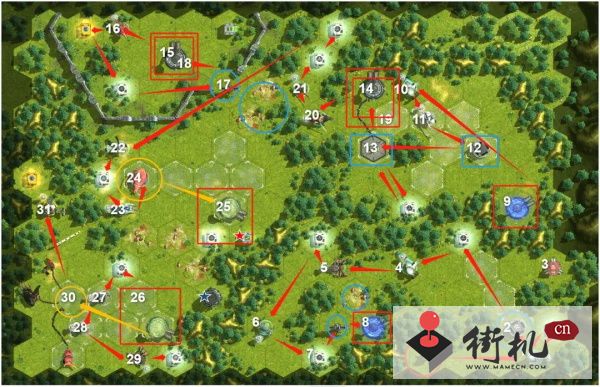 星际52区迷宫第二关攻略