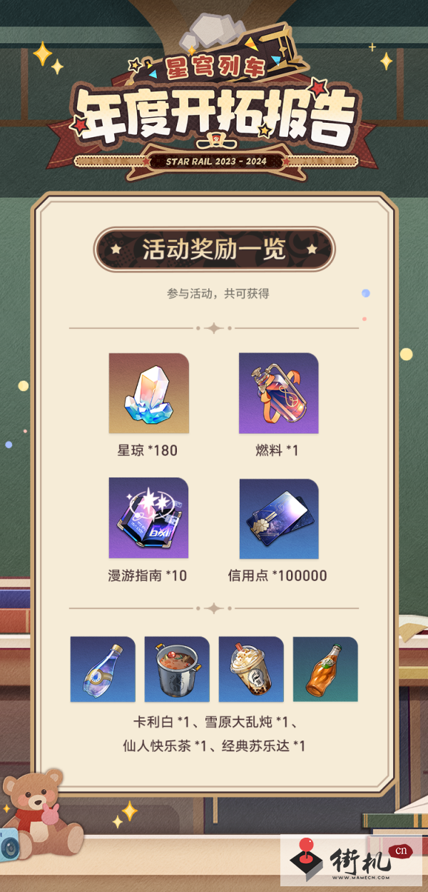 崩铁星穹列车年度开拓报告活动玩法攻略
