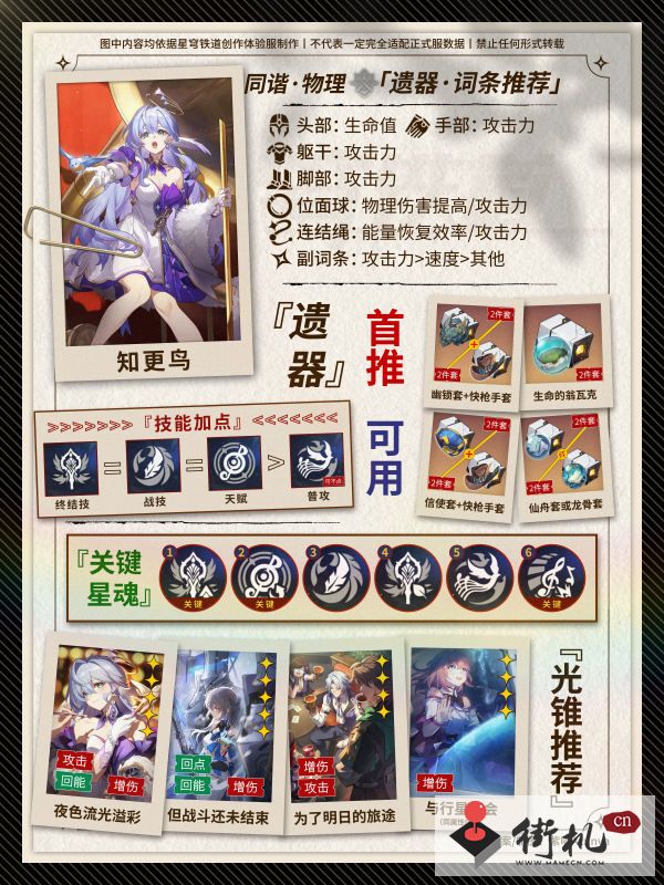 崩坏星穹铁道知更鸟培养攻略